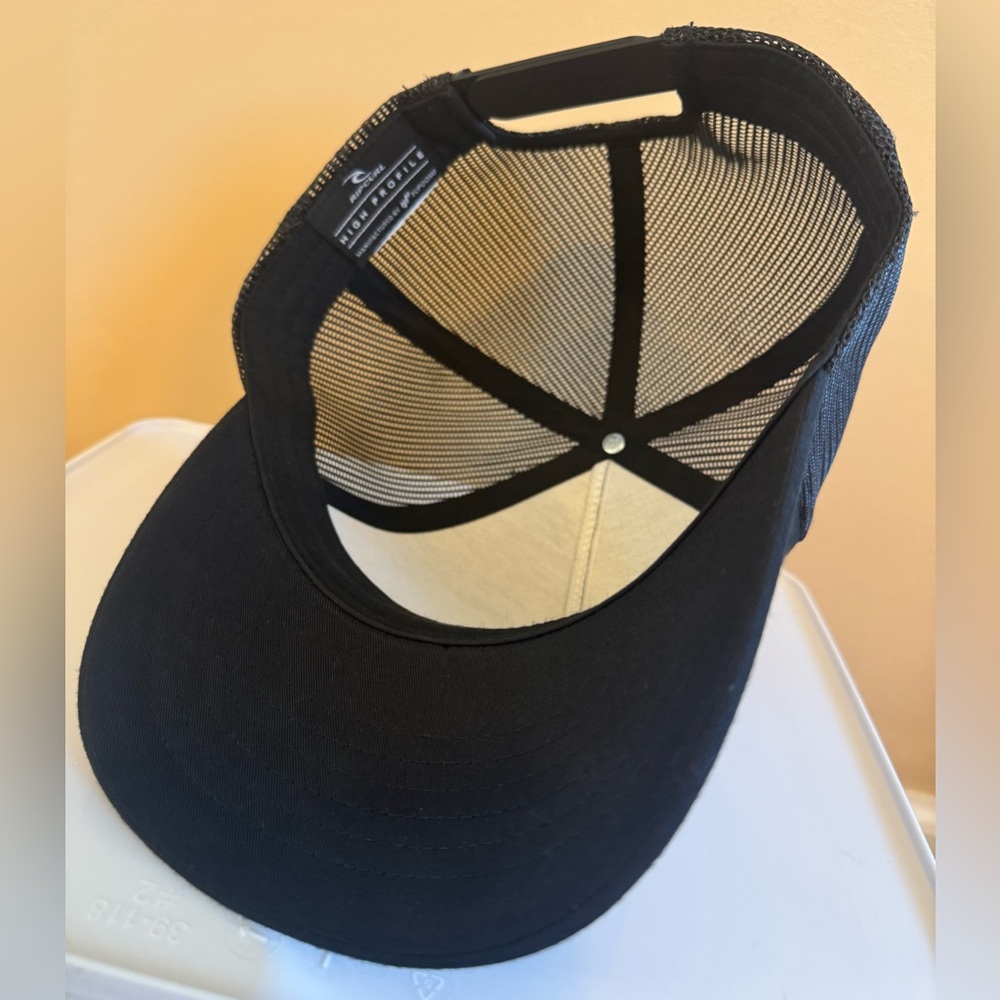Ripcurl Surf Wetsuit Icon Trucker Hat - Color: Black - Size: Adjustable - Picture 5 of 6